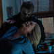 Nick Castle and Jamie Lee Curtis in Halloween Ends